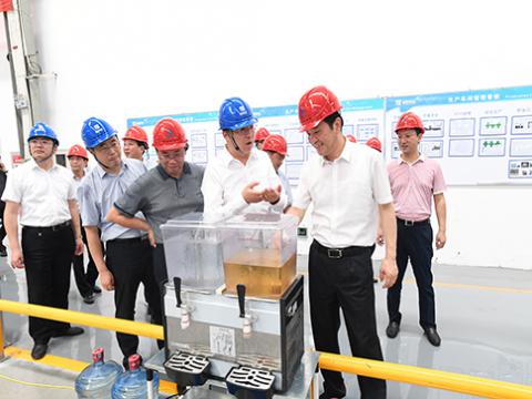 市委书记潘早云深刻不朽情缘集团发展安全出产查抄