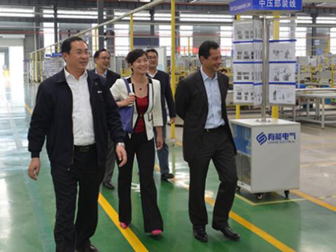 通用电气GE副总裁莅临有能集团调查