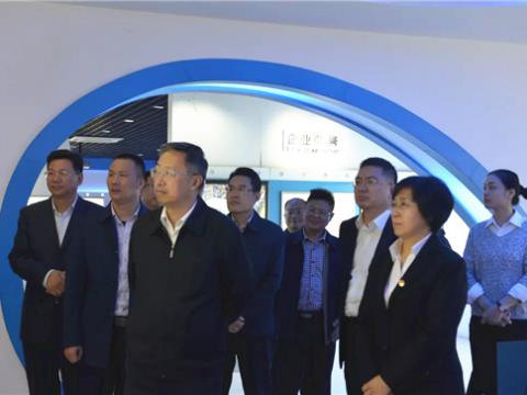 省总工会马永青副主席一行来不朽情缘集团调研职工文化及阵地建设工作